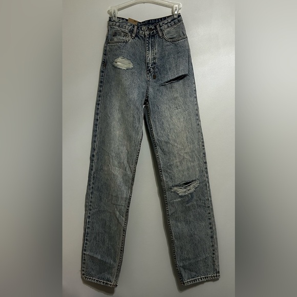 Ksubi Playback Women’s High Rise Relaxed Leg Full Length size 24 - Picture 3 of 5